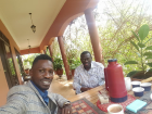 Bobi Wine Robert Kyagulanyi visits Kizza Besigye&#039;s home. Robert Kyagulanyi (foreground) and Kizza Besigye consider each other allies in the struggle to liberate Uganda from vote rigging and election violence? Election rigging is a normal occurrence in Uganda national elections.